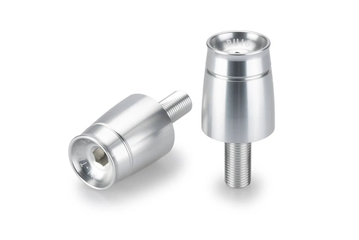 Puig Sport Bar Ends | Silver | Suzuki Hayabusa GSX-R1300 2021>Current