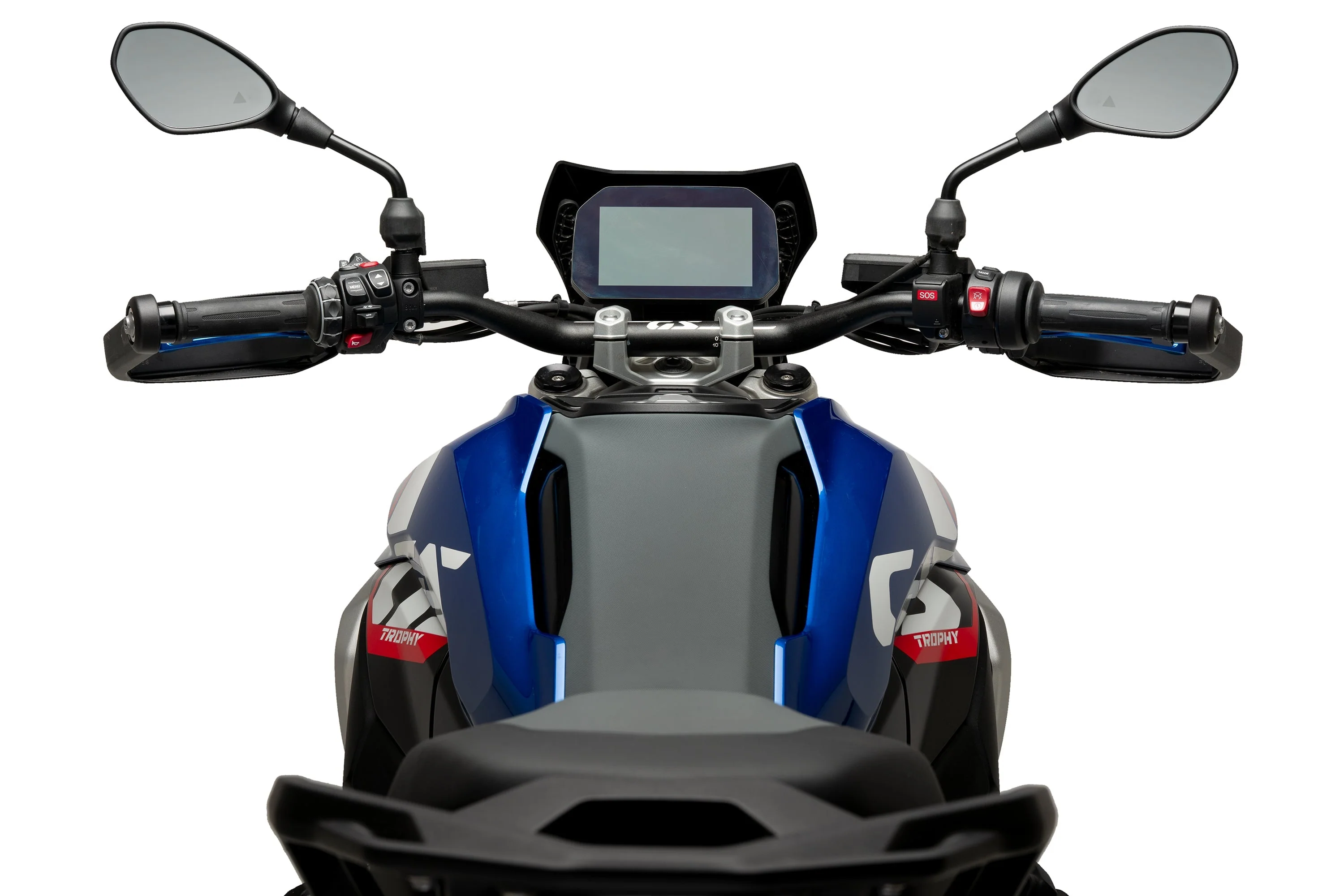Puig Sport Plus Screen | Matte Black (Opaque) | BMW R 1300 GS with Radar 2023>Current - Image 4