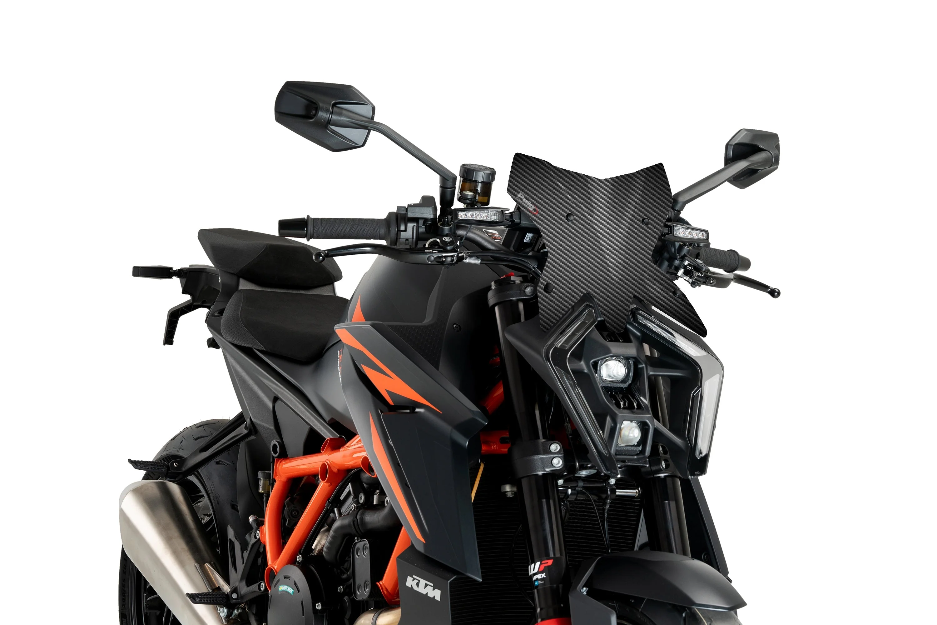Puig Sport Screen | Carbon Look | KTM 1390 Super Duke R Inc. Evo 2024>Current