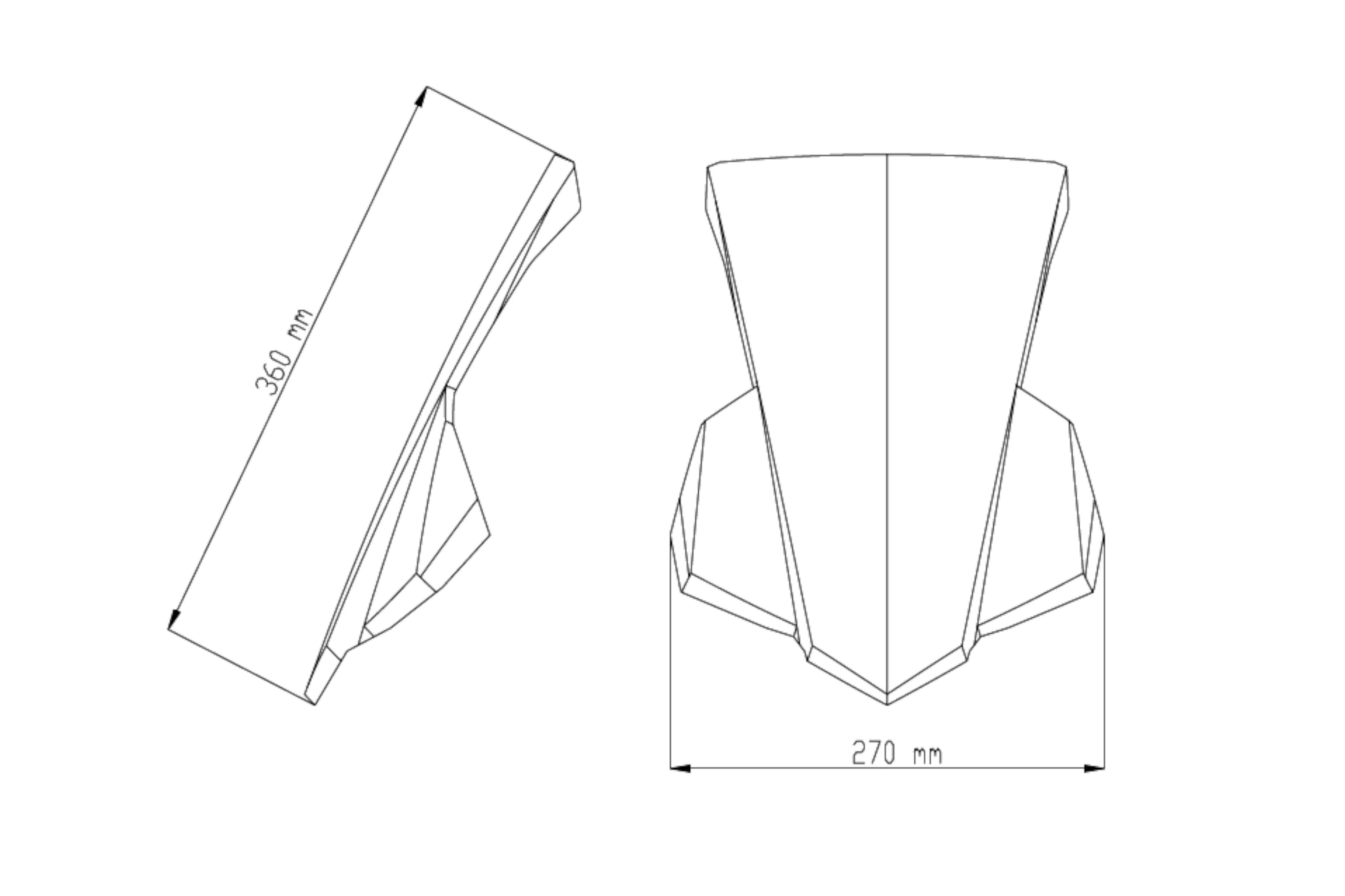 Puig Sport Screen | Clear | Honda CB 650 F 2014>2020 - Image 2