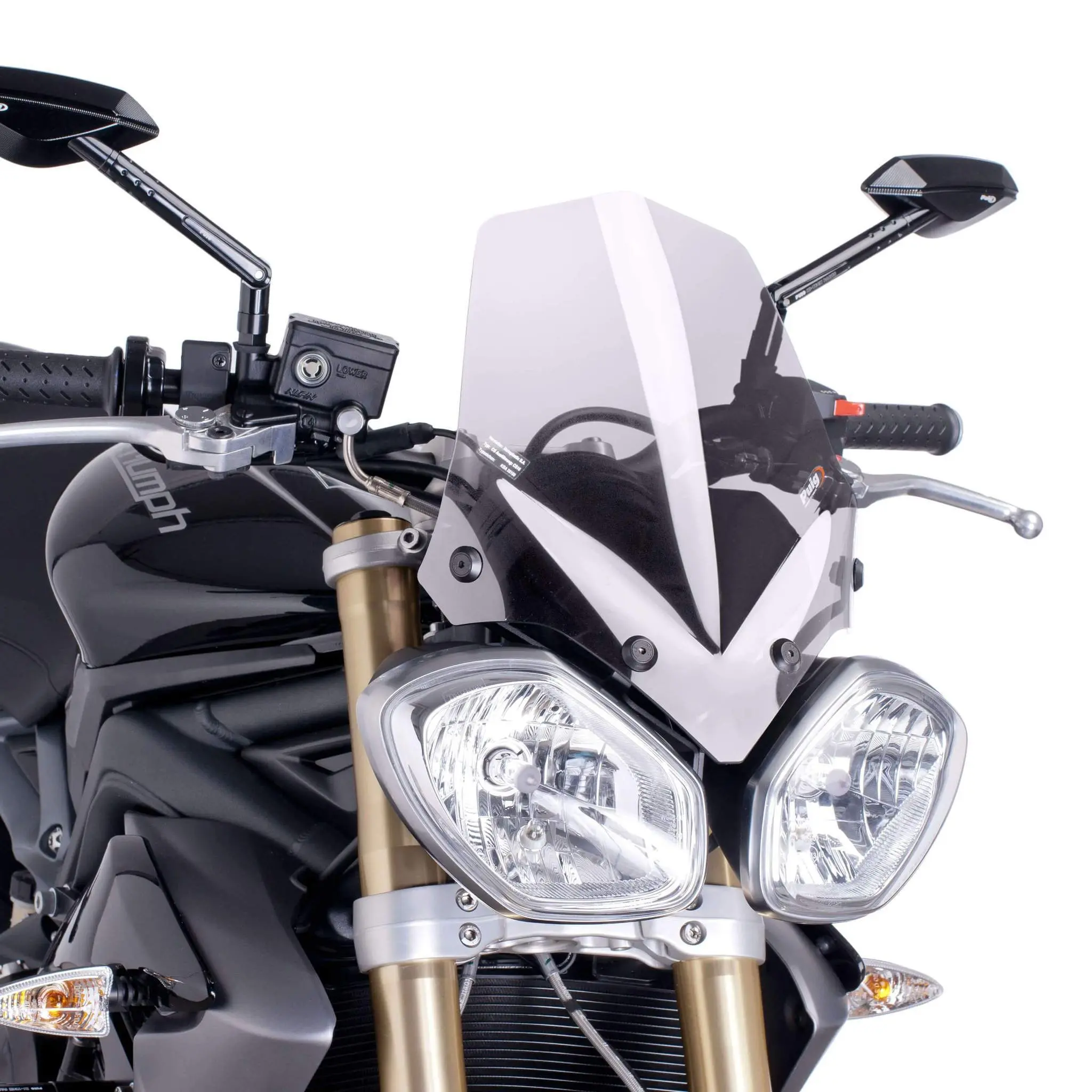 Puig Sport Screen | Clear | Triumph Street Triple 675 2013>2016 - Image 2