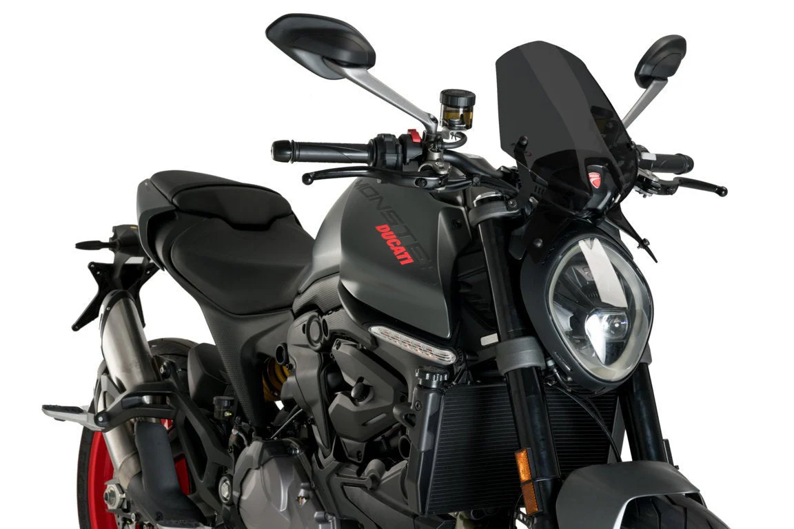 Puig Sport Screen | Dark Smoke | Ducati Monster 937 2021>Current
