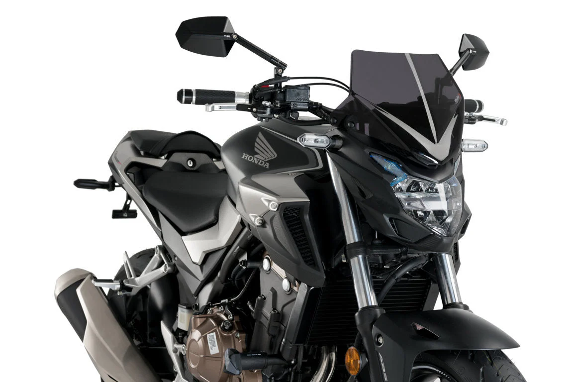 Puig Sport Screen | Dark Smoke | Honda CB 500 F 2016>Current