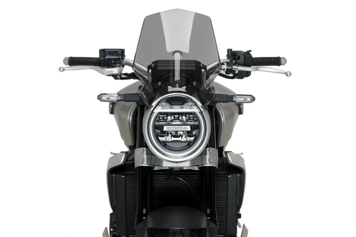 Puig Sport Screen | Light Smoke | Honda CB 1000 R Black Edition 2021>Current - Image 2