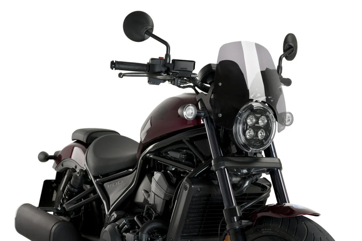 Puig Sport Screen | Light Smoke | Honda CMX 1100 Rebel 2021>Current