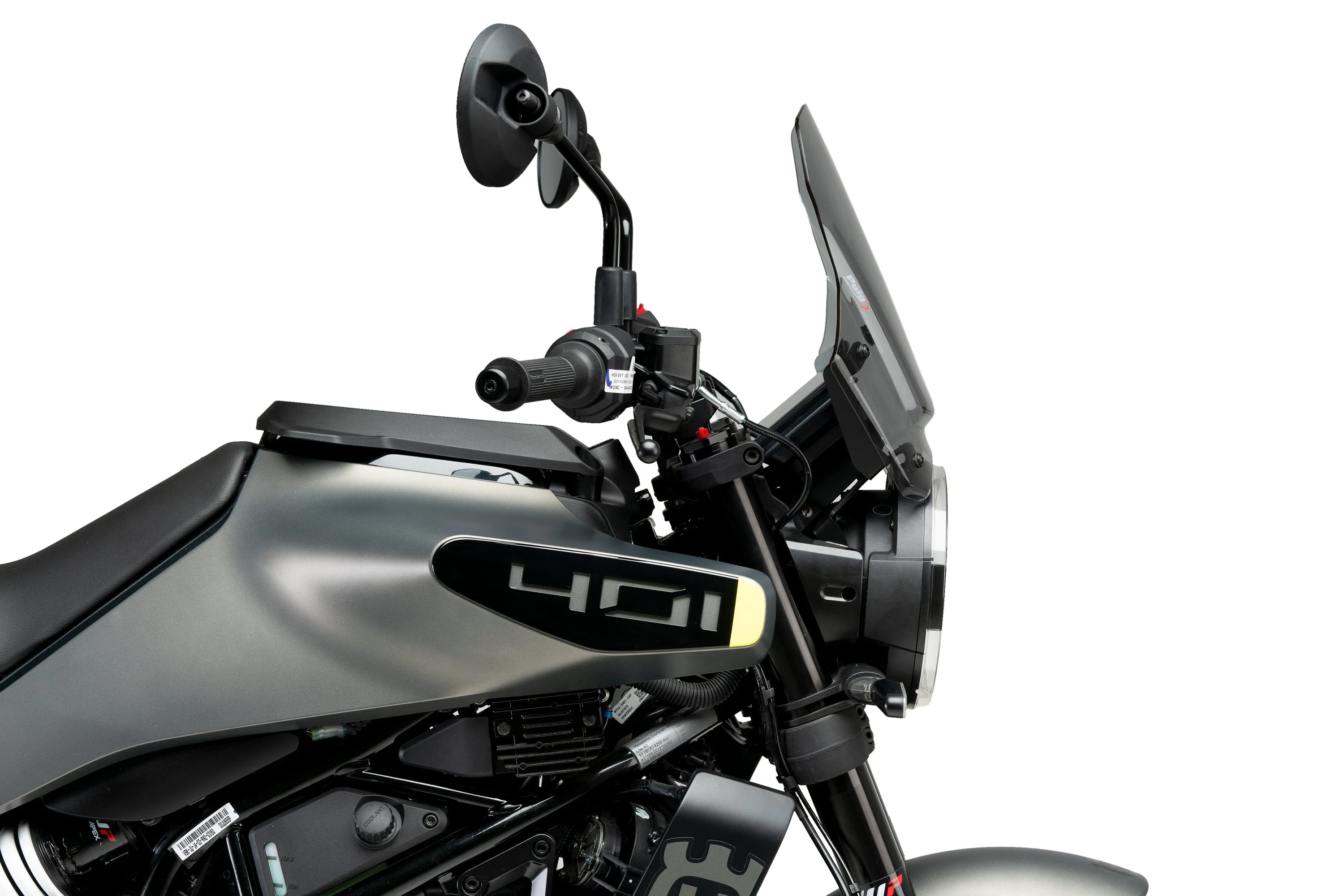 Puig Sport Screen | Light Smoke | Husqvarna Svartpilen 125/401 2024>Current - Image 3