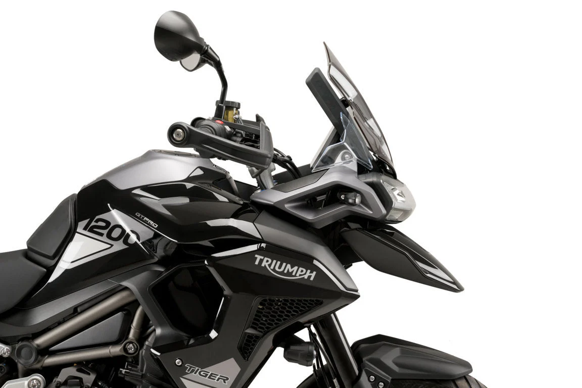Puig Sport Screen | Light Smoke | Triumph Tiger 1200 GT 2022>Current - Image 3