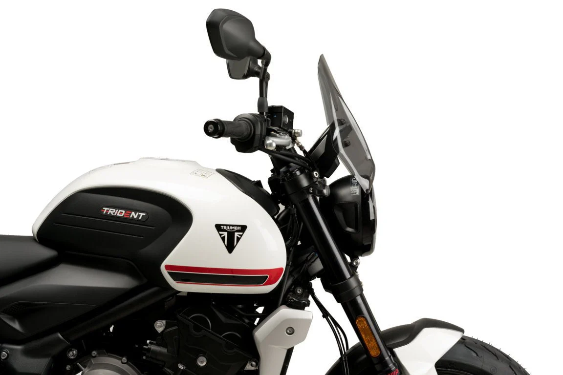Puig Sport Screen | Light Smoke | Triumph Trident 660 2021>Current - Image 3