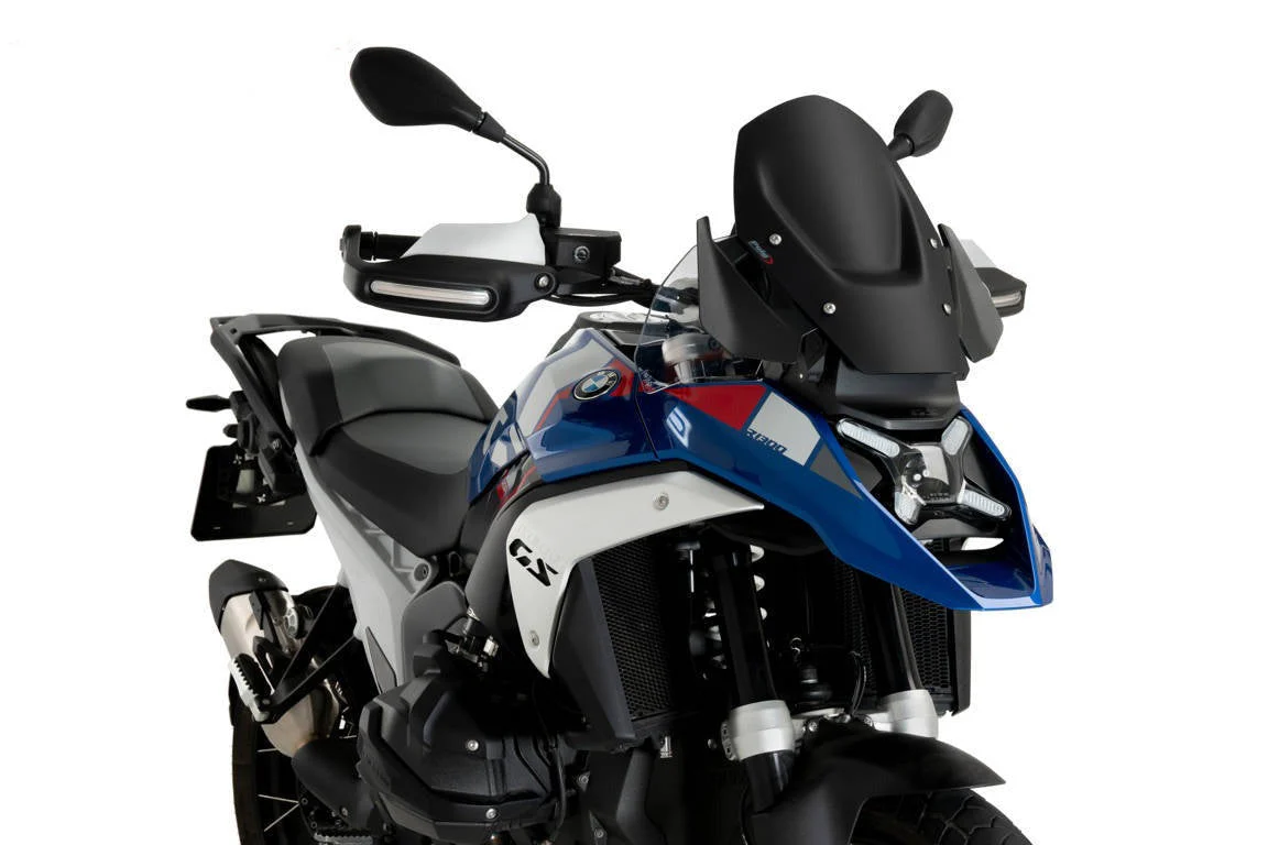 Puig Sport Screen | Matte Black (Opaque) | BMW R 1300 GS without Radar 2023>Current