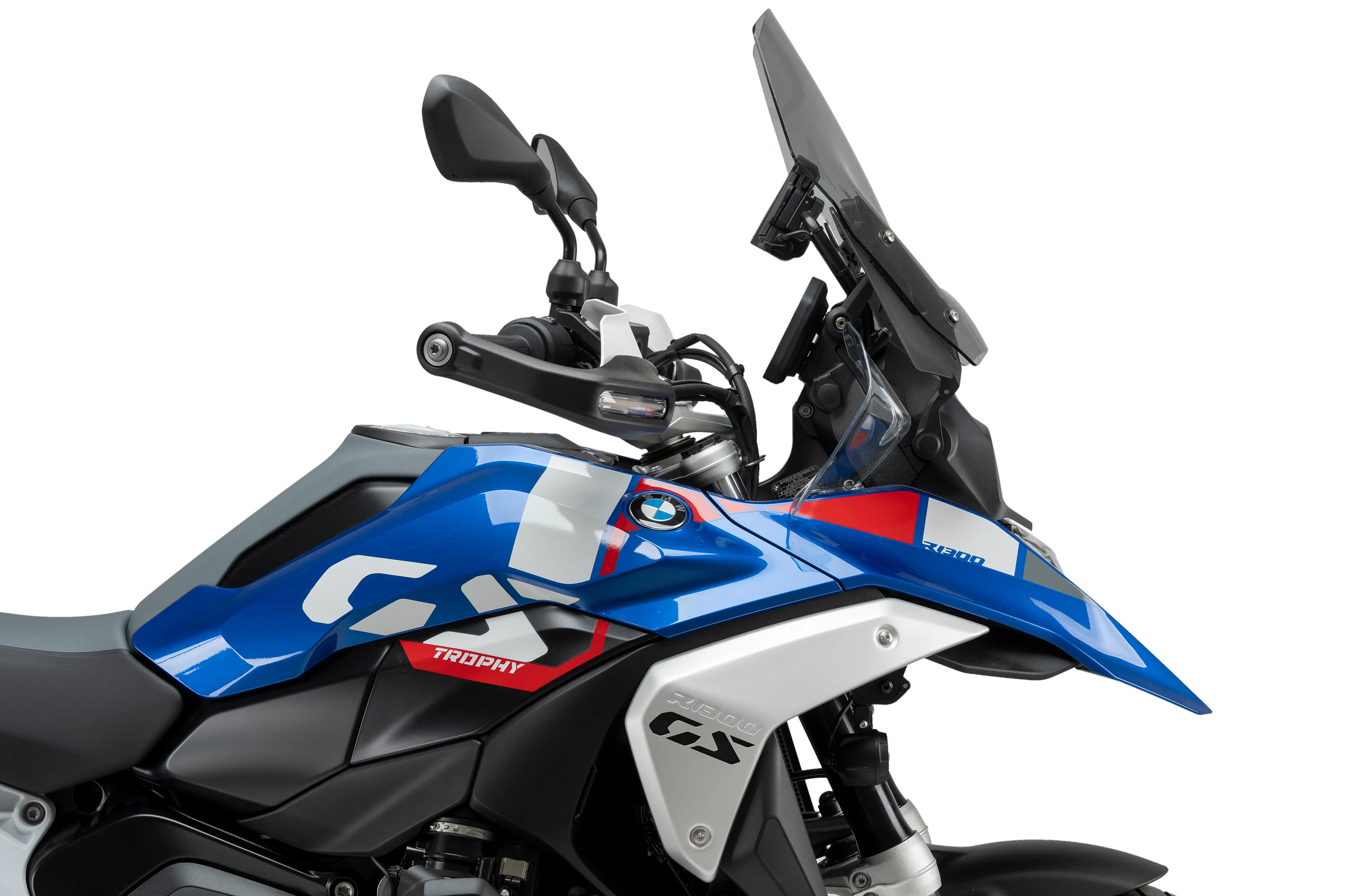 Puig Touring Screen 2 | Light Smoke | BMW R 1300 GS/GSA with Radar & Enduro Pack 2023>Current - Image 7