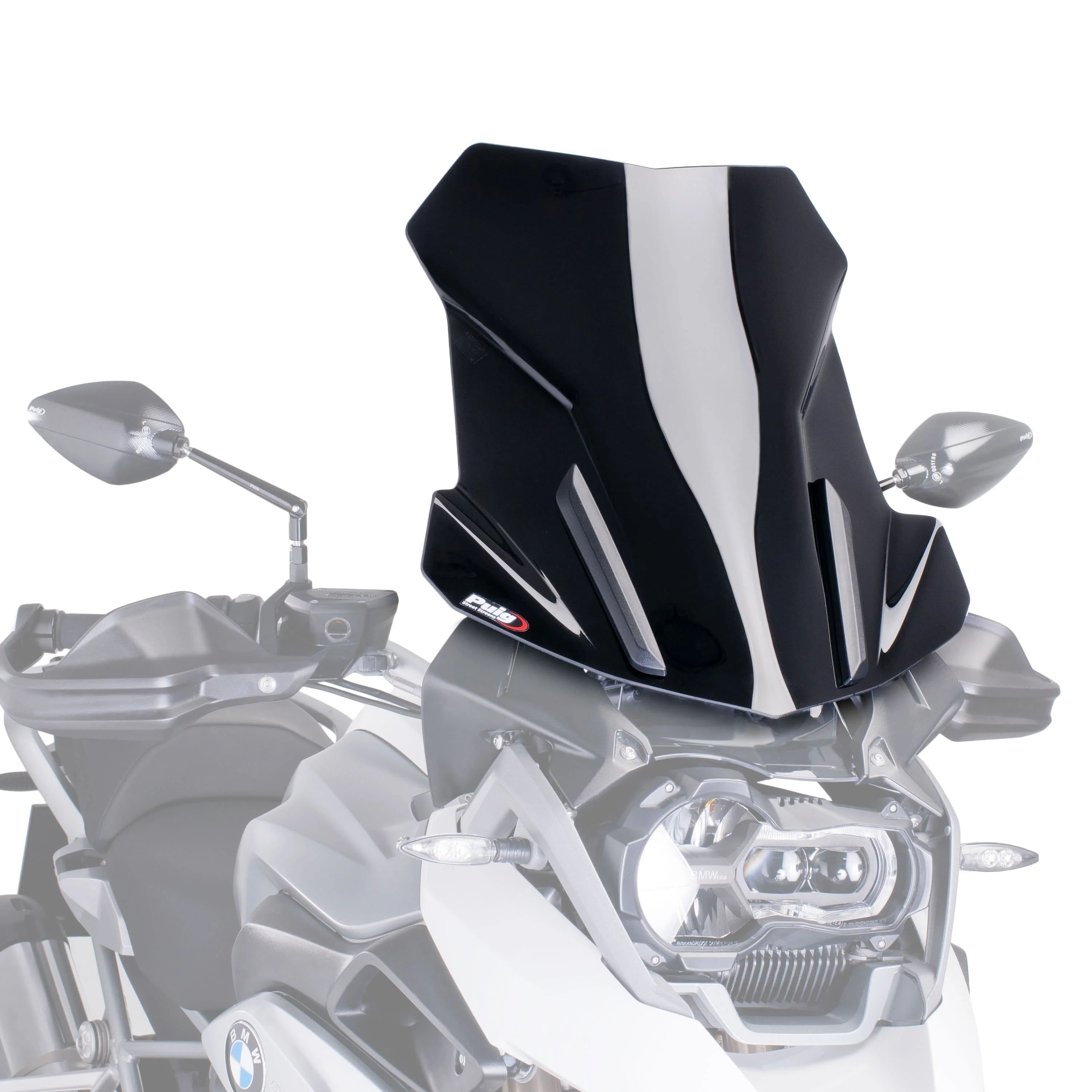Puig Touring Screen | Black (Opaque) | BMW R 1200/1250 GS