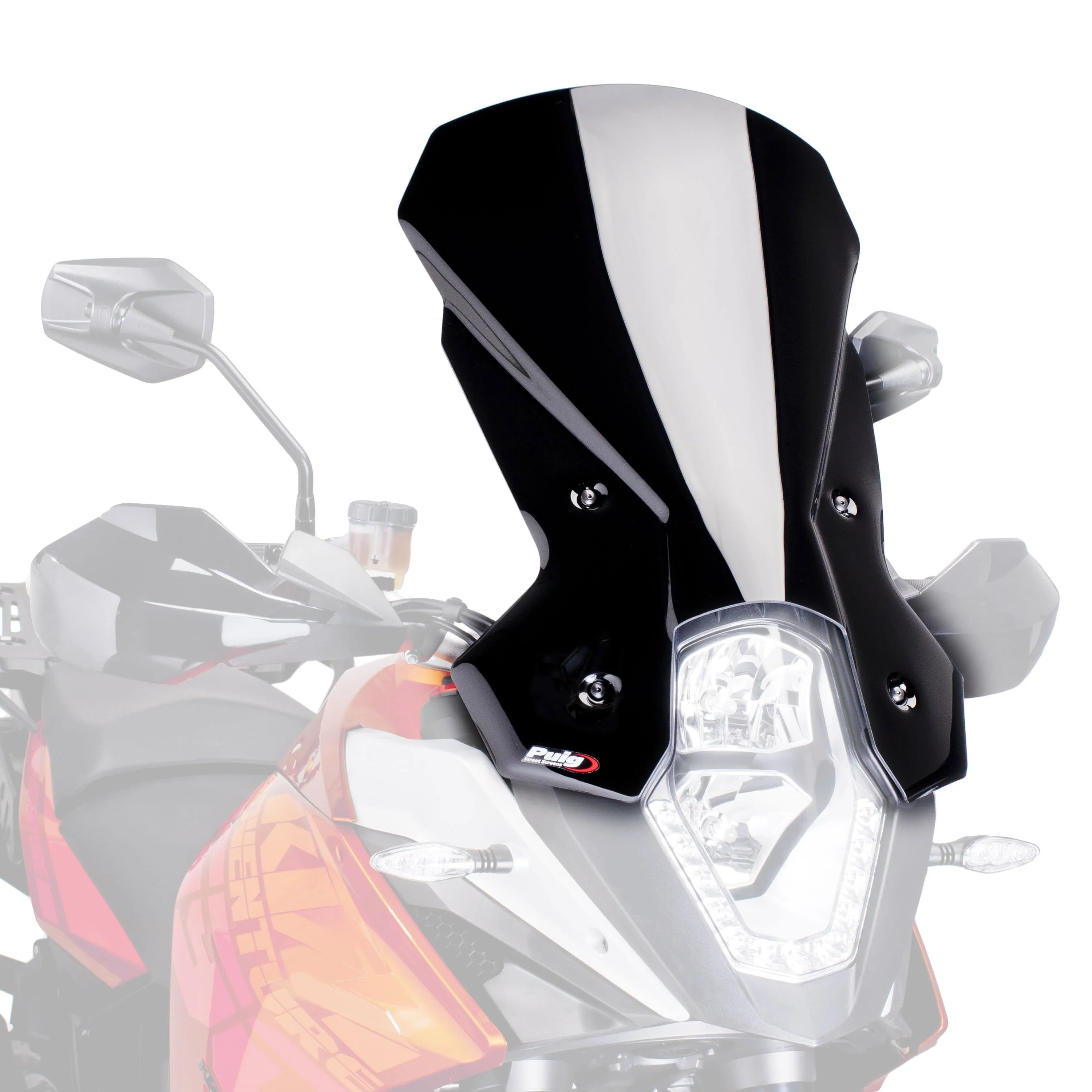 Puig Touring Screen | Black (Opaque) | KTM 1190 Adventure R 2013>2016