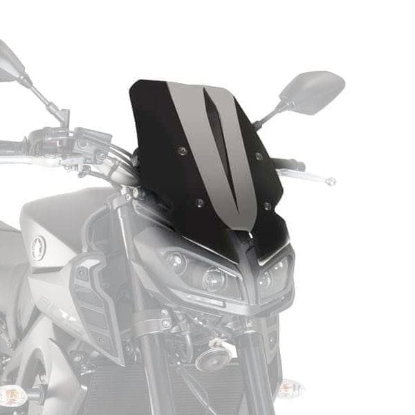 Puig Touring Screen | Black (Opaque) | Yamaha MT-09 SP 2018>2020