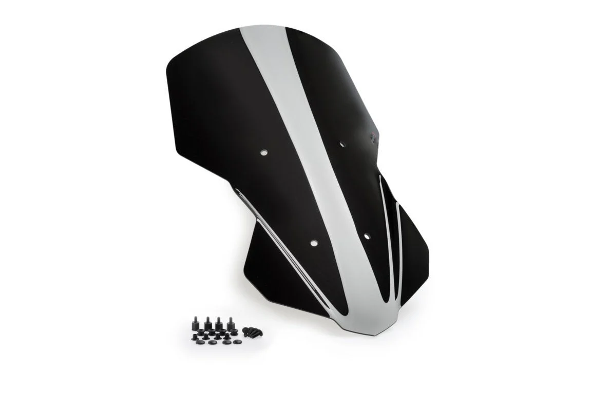 Puig Touring Screen | Black (Opaque) | Yamaha Tracer 7 / 7 GT (2021-2024), Tracer 700 / 700 GT (2020)