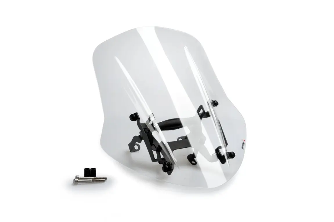 Puig Adjustable Touring Screen | Clear | Ducati Diavel 1260 S 2019>Current