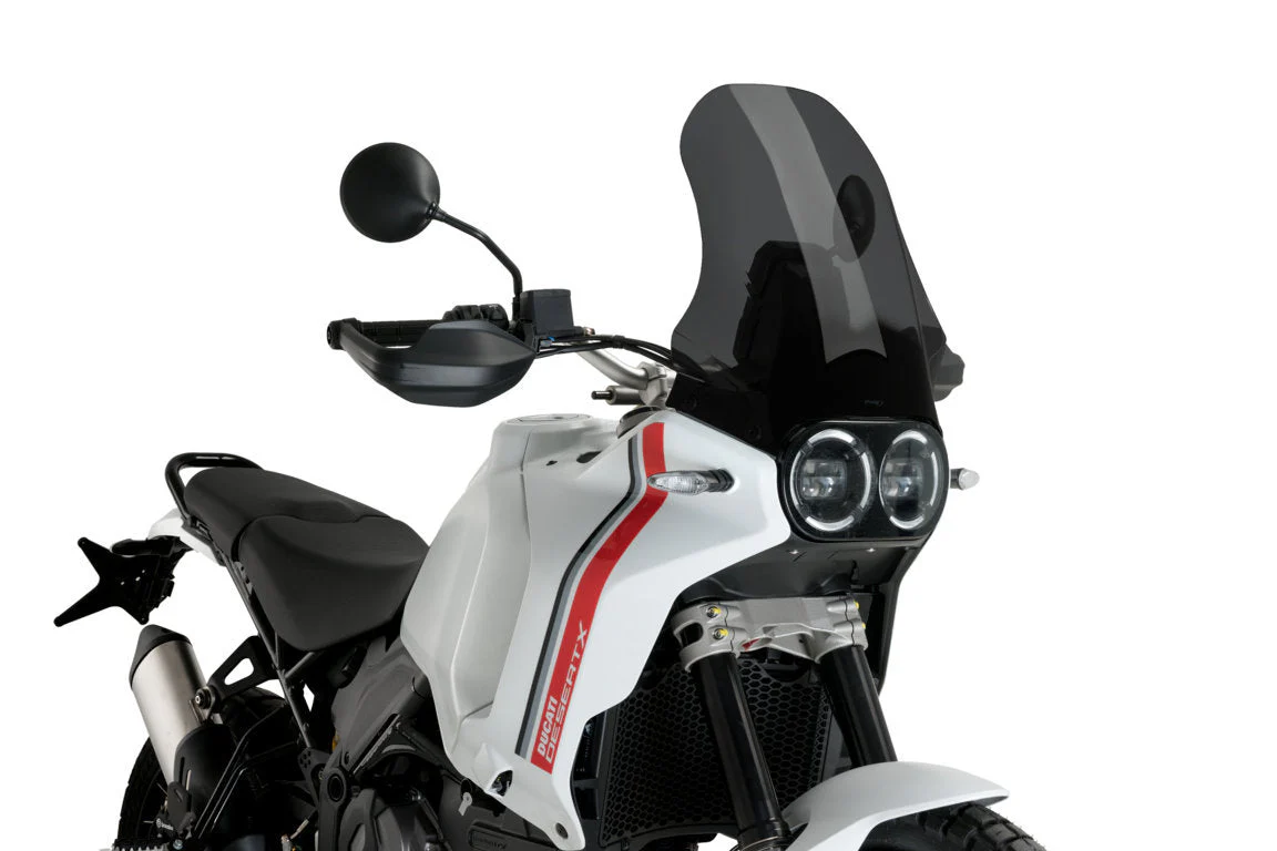 Puig Touring Screen | Dark Smoke | Ducati Desert X 2022>Current