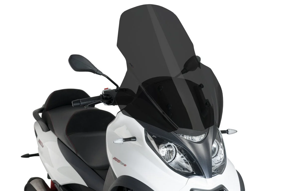 Puig Touring Screen | Dark Smoke | Piaggio MP3 350 2018>Current