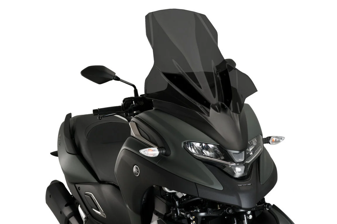 Puig Touring Screen | Dark Smoke | Yamaha Tricity 300 2020>Current