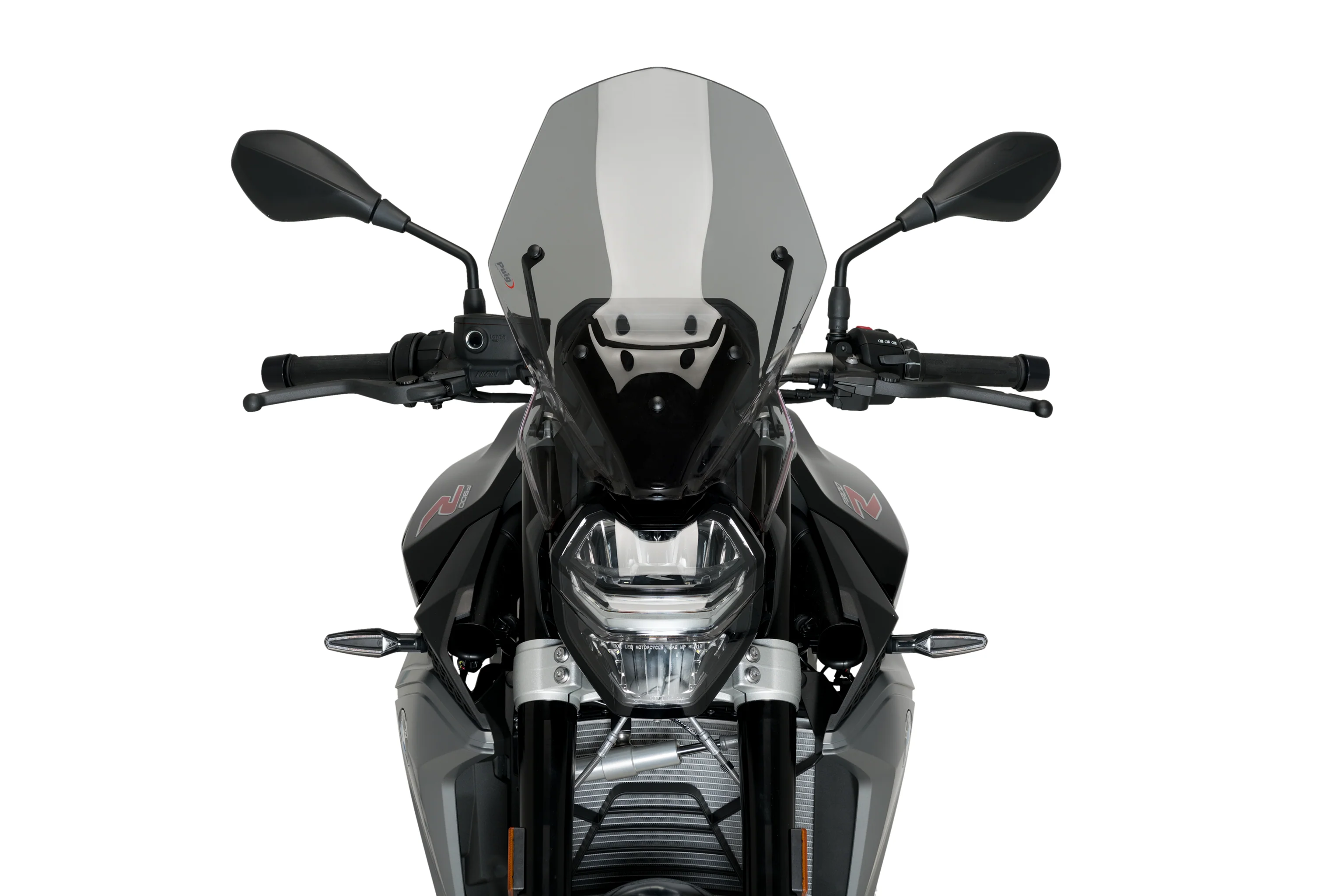 Puig Touring Screen | Light Smoke | BMW F900R (Bikes without BMW screen support) 2020>Current - Image 2