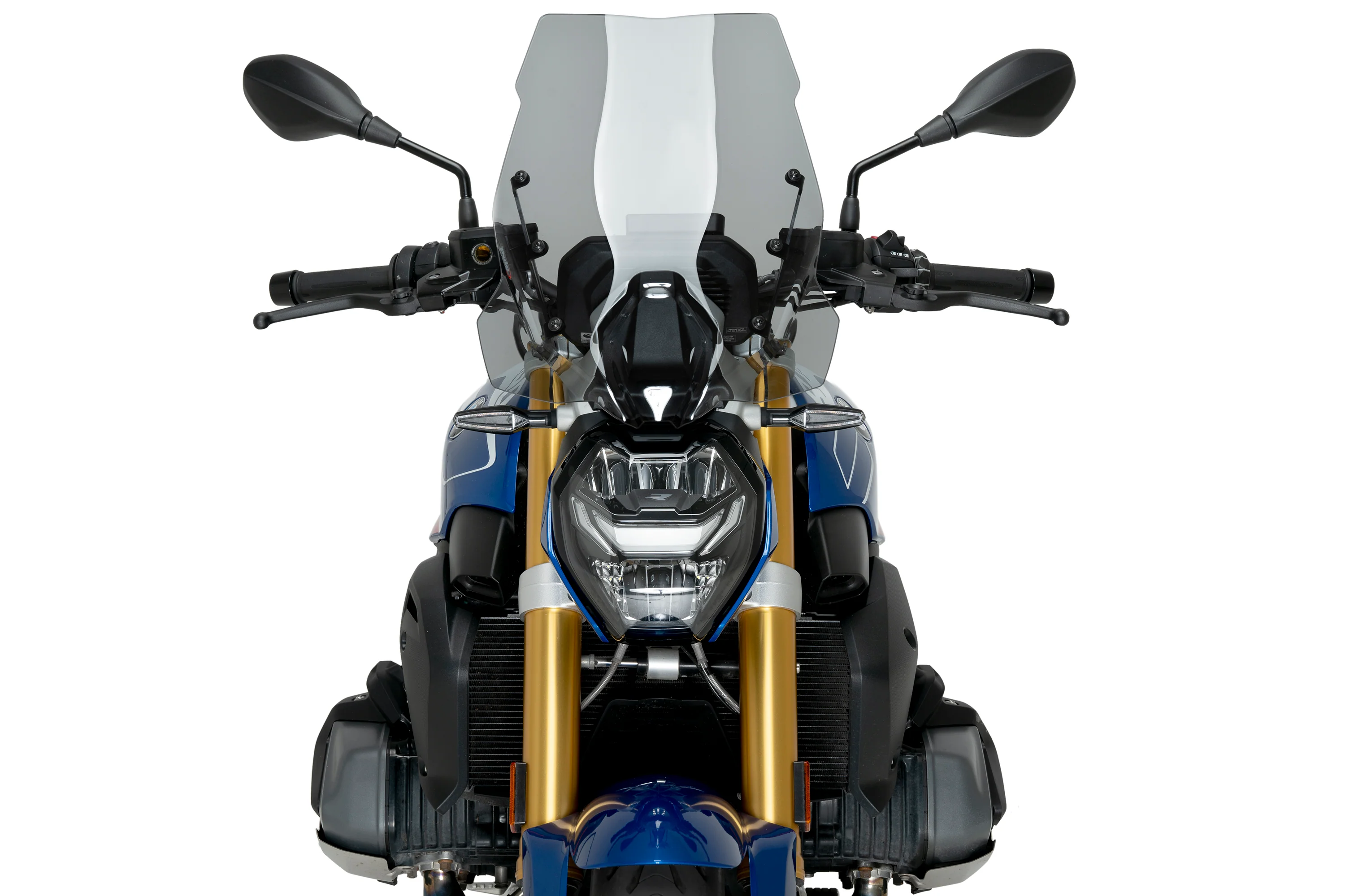 Puig Touring Screen | Light Smoke | BMW R 1250 R 2023>Current (Without BMW screen support) - Image 2