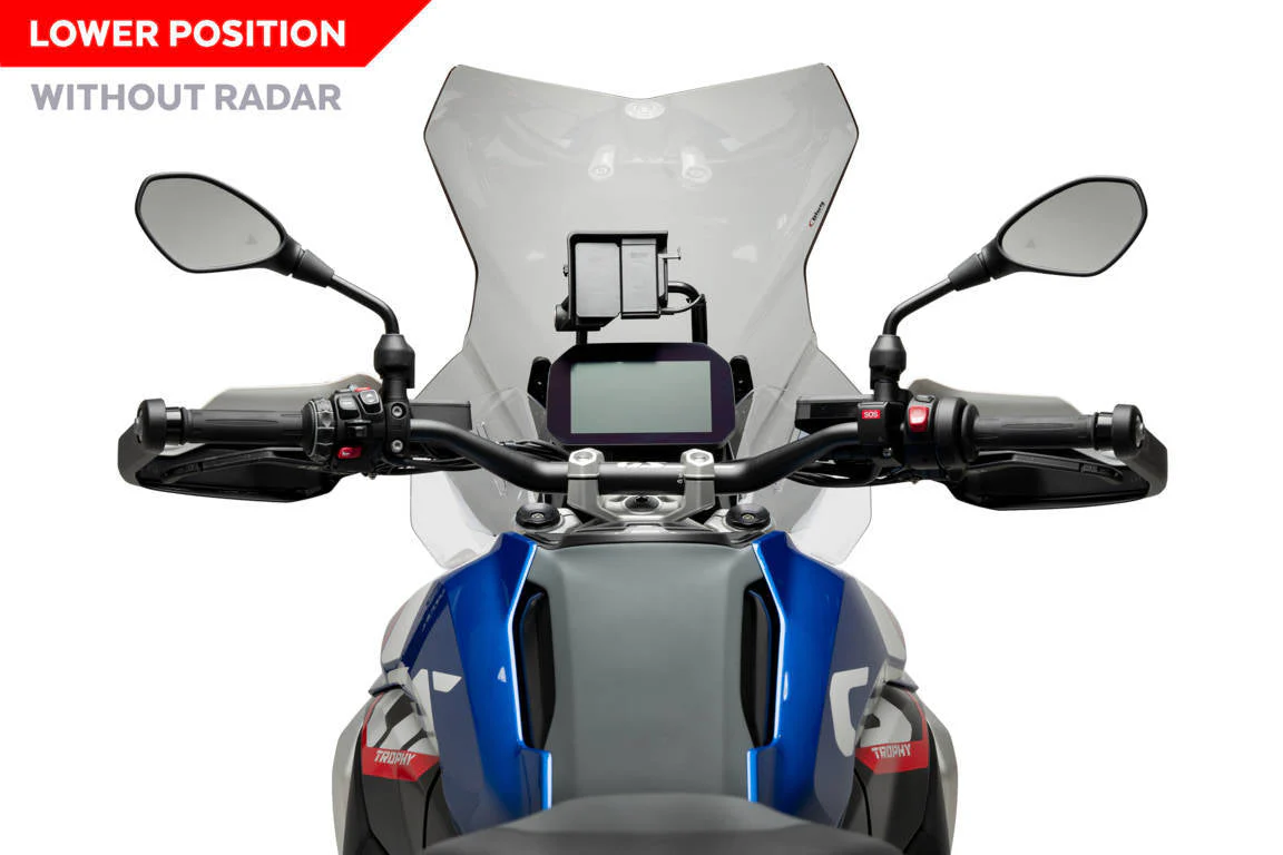 Puig Touring Screen | Light Smoke | BMW R 1300 GS without Radar/without Enduro Pack 2023>Current - Image 8