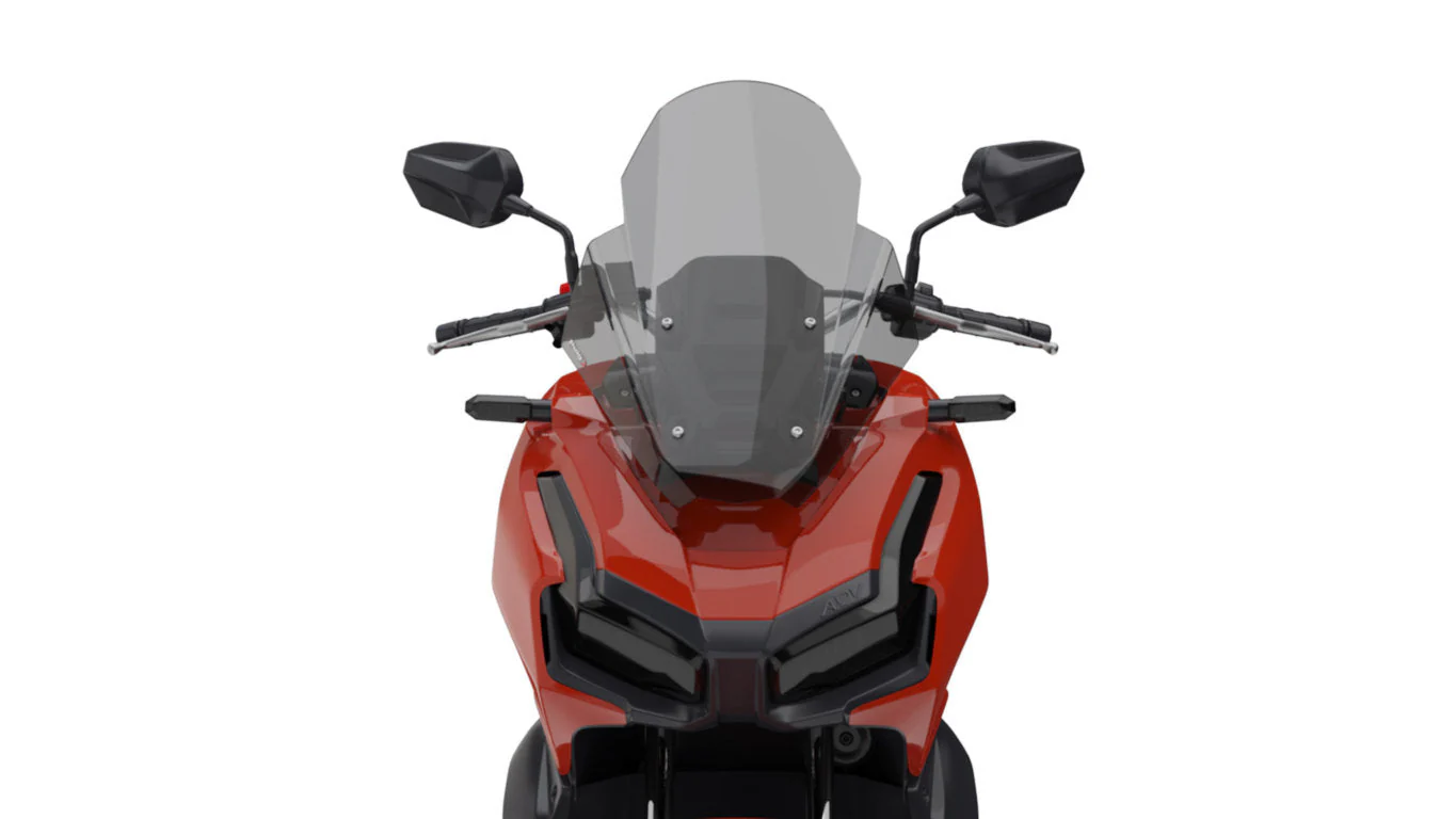 Puig Touring Screen | Light Smoke | Honda ADV 150 2022>Current - Image 4