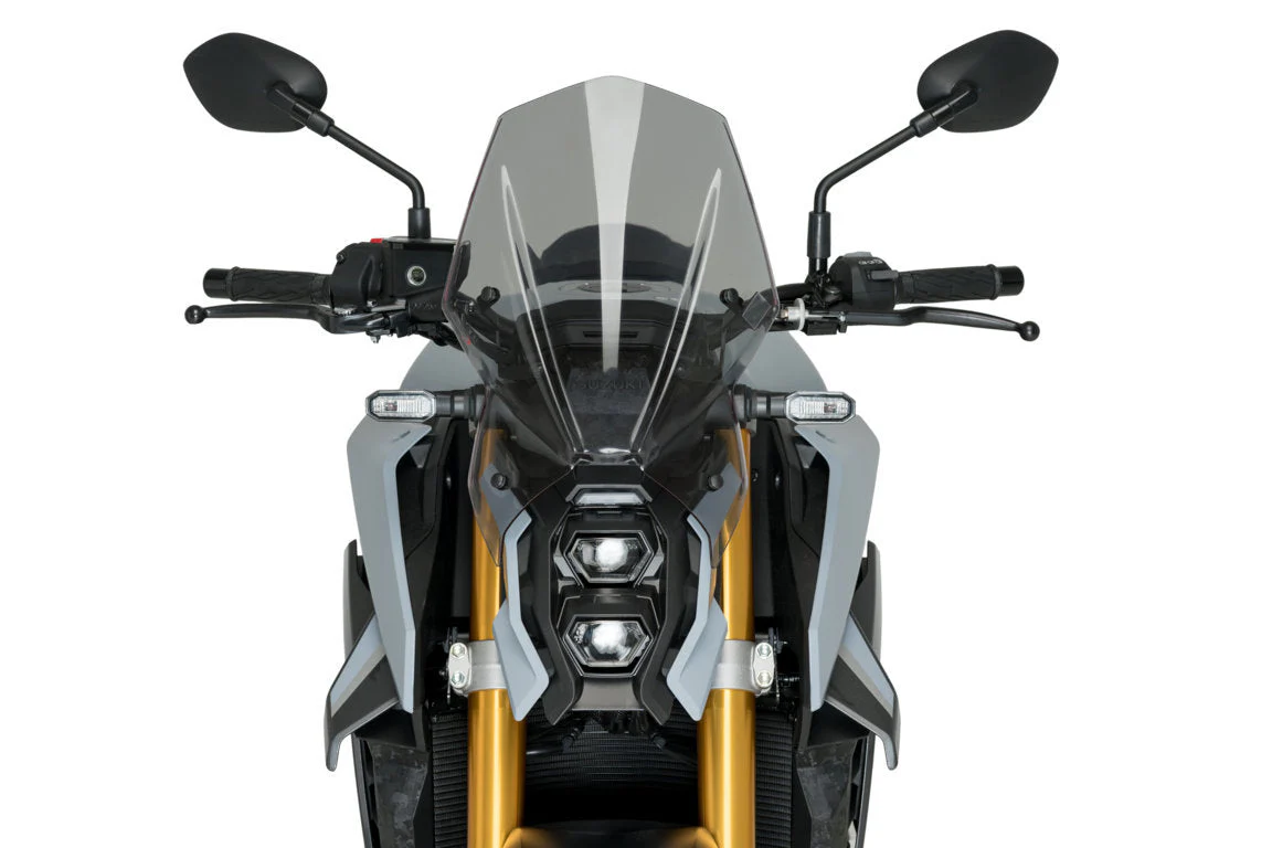 Puig Touring Screen | Light Smoke | Suzuki GSX-S 950 2022>2023 - Image 2