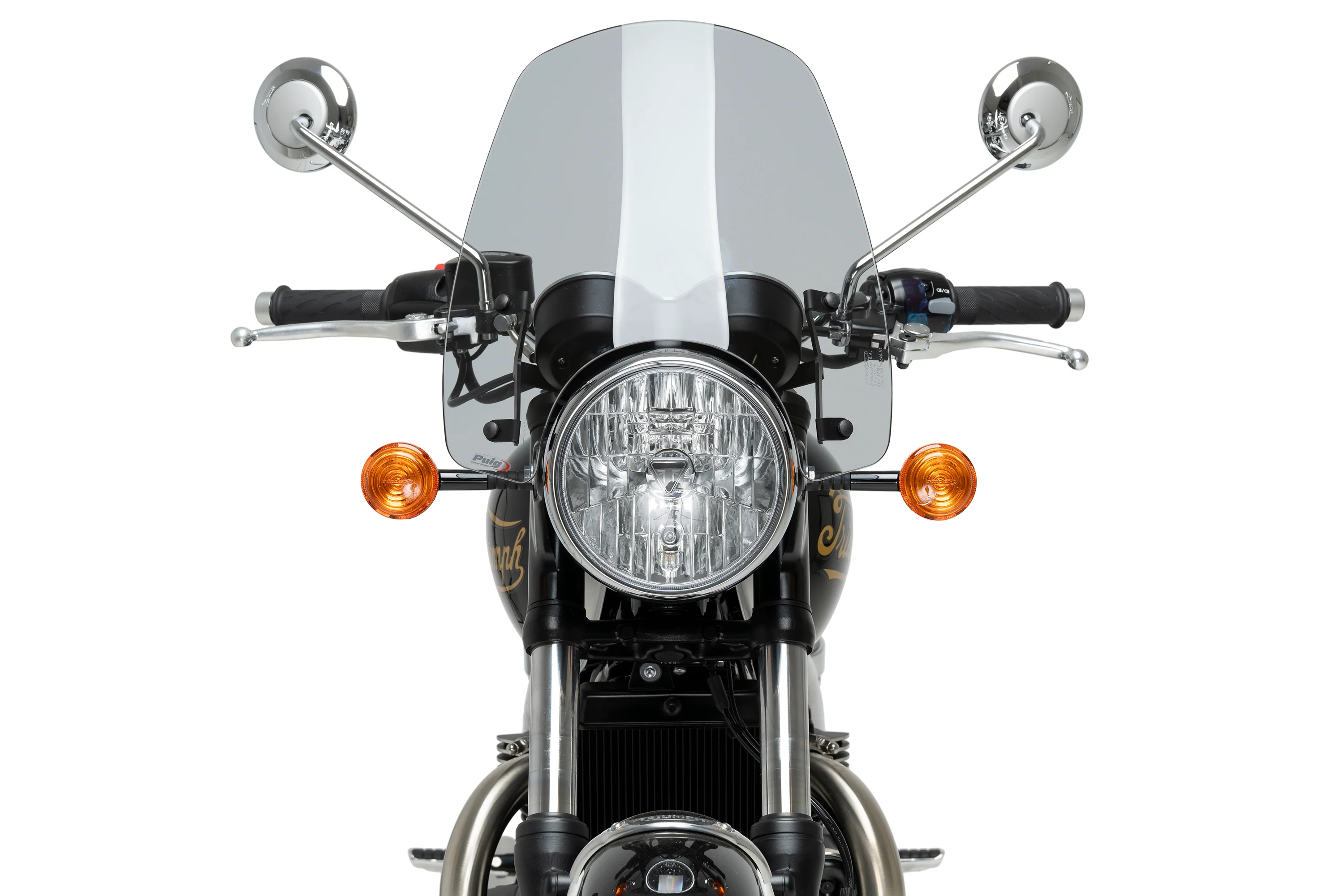 Puig Touring Screen | Light Smoke | Triumph Bonneville T100/T120 - Image 2