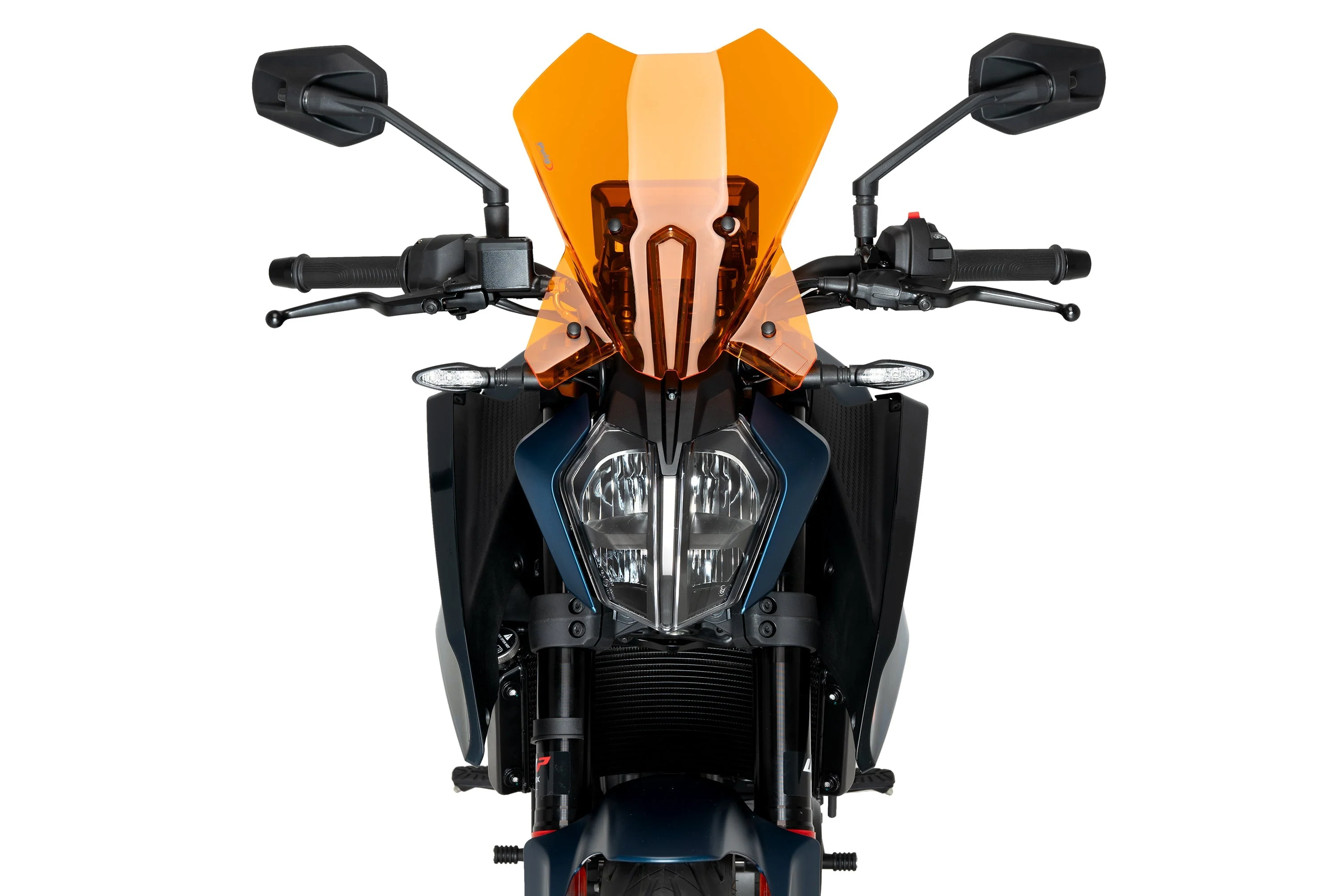 Puig Touring Screen | Orange| KTM 125/390 Duke 2024>Current - Image 2