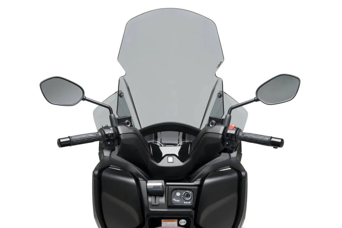 Puig Touring Screen w/ Removable Handguards | Light Smoke | Suzuki Burgman 400 2017>Current - Image 3