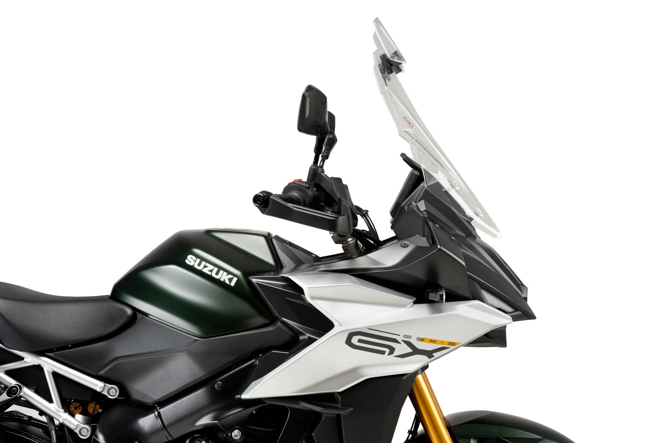 Puig Touring Screen with Visor | Clear | Suzuki GSX-S1000GX 2024>Current - Image 3