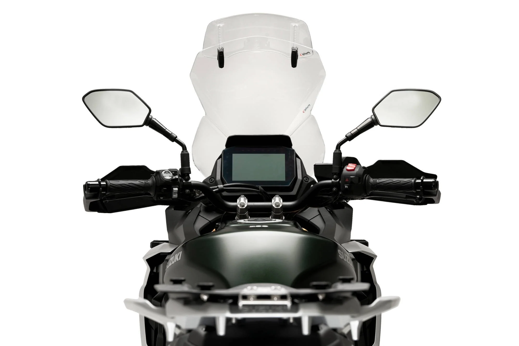 Puig Touring Screen with Visor | Clear | Suzuki GSX-S1000GX 2024>Current - Image 4