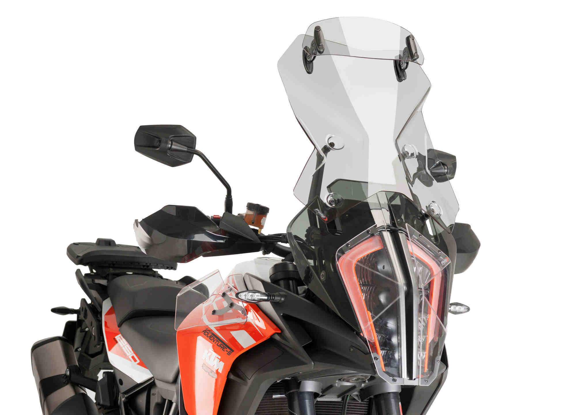 Puig Touring Screen with Visor | Light Smoke | KTM 1290 Super Adventure S 2017>2020