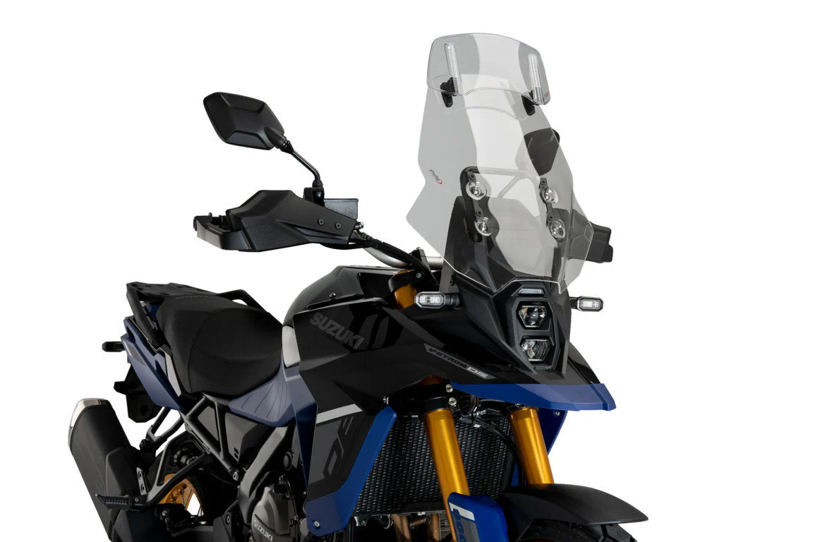 Puig Touring Screen with Visor | Light Smoke | Suzuki V-Strom 800DE/RE 2023>Current