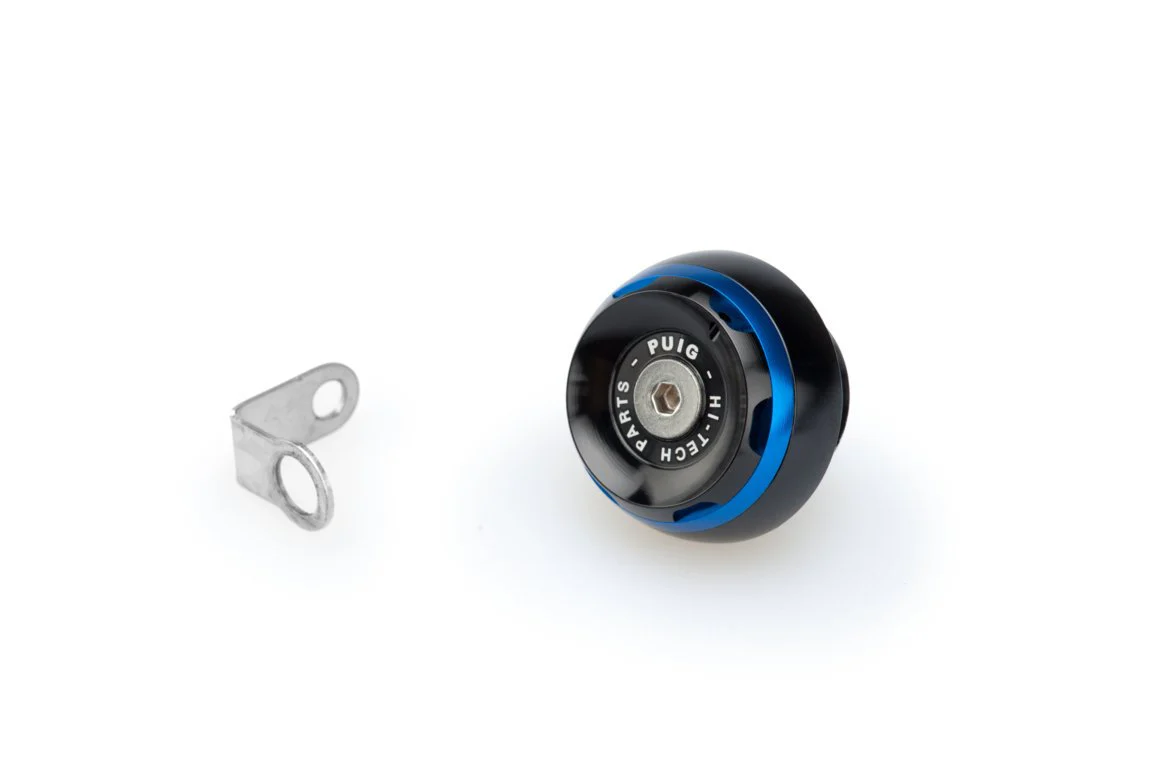 Puig Track Oil Plug | Blue | Fits Various Models
