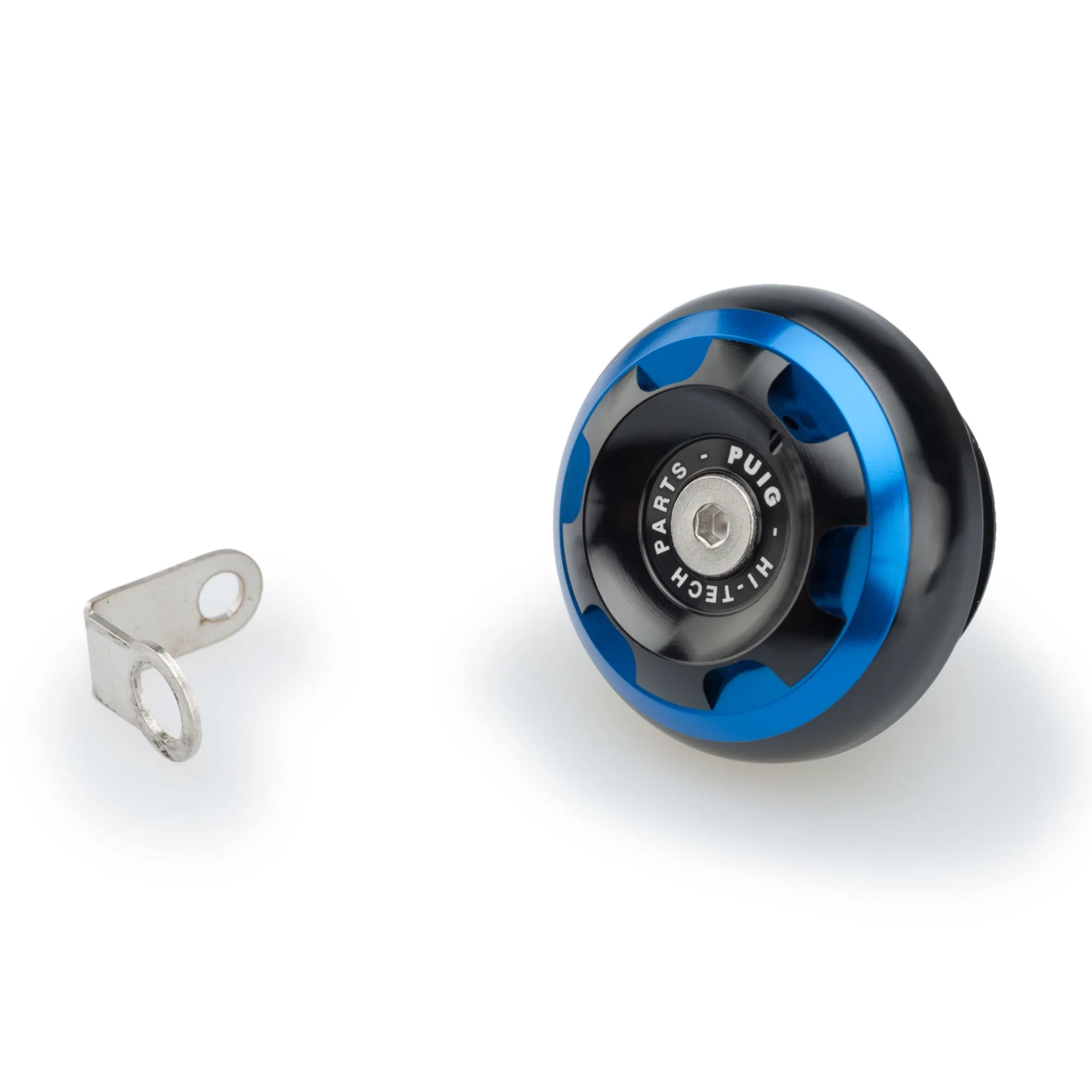 Puig Track Oil Plug | Blue | Fits Various Yamaha Models