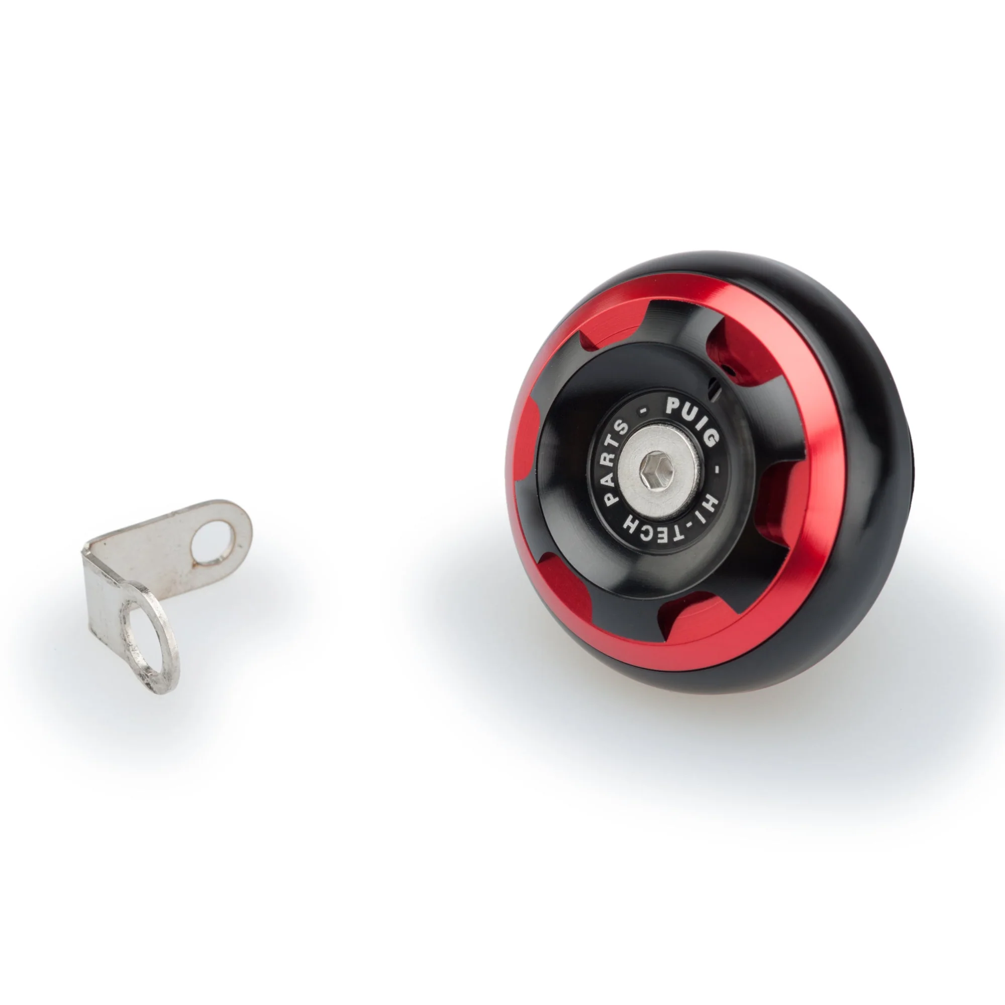 Puig Track Oil Plug | Red | Fits Various Yamaha Models