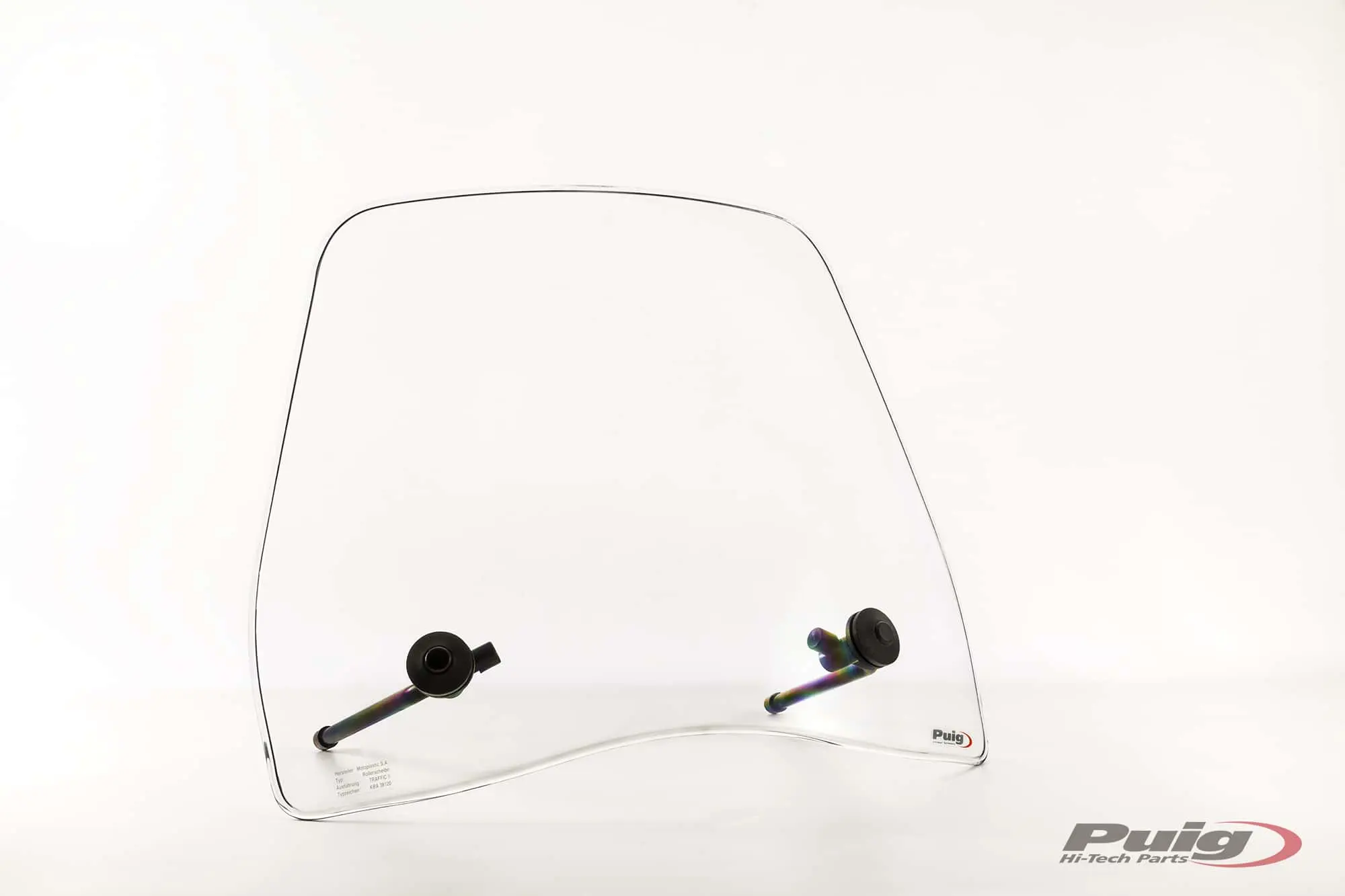 Puig Trafic Screen | Clear | Honda Vision 110 2017>Current - Image 2