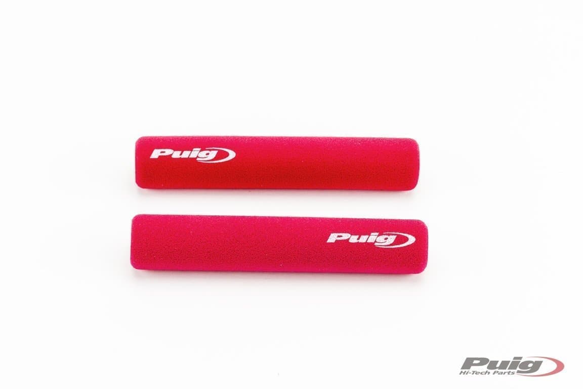 Puig Universal Thermal Lever Sleeves | Red - Image 2