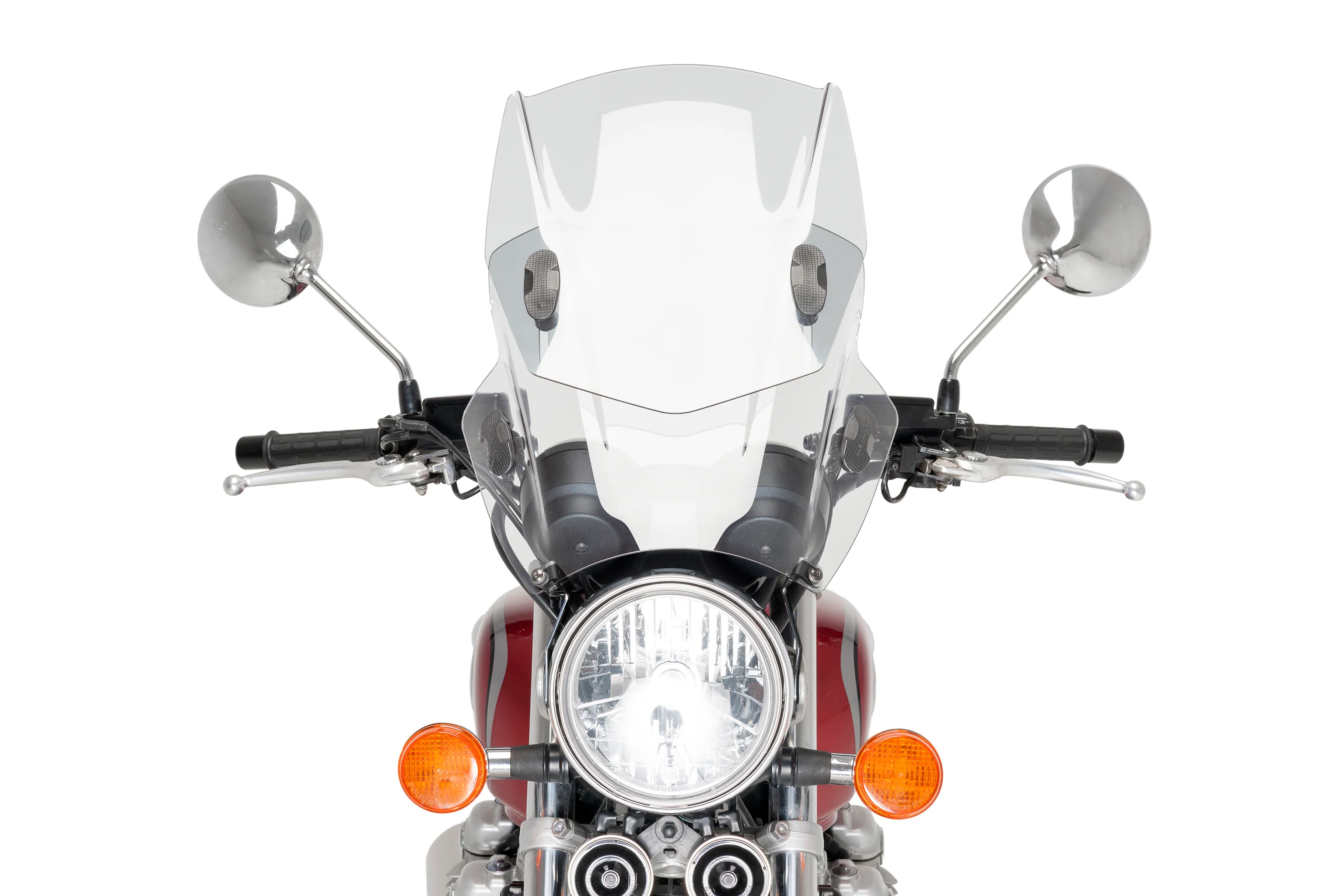 Puig Up & Down Universal Headlight Mounted Screen | Clear - Image 3
