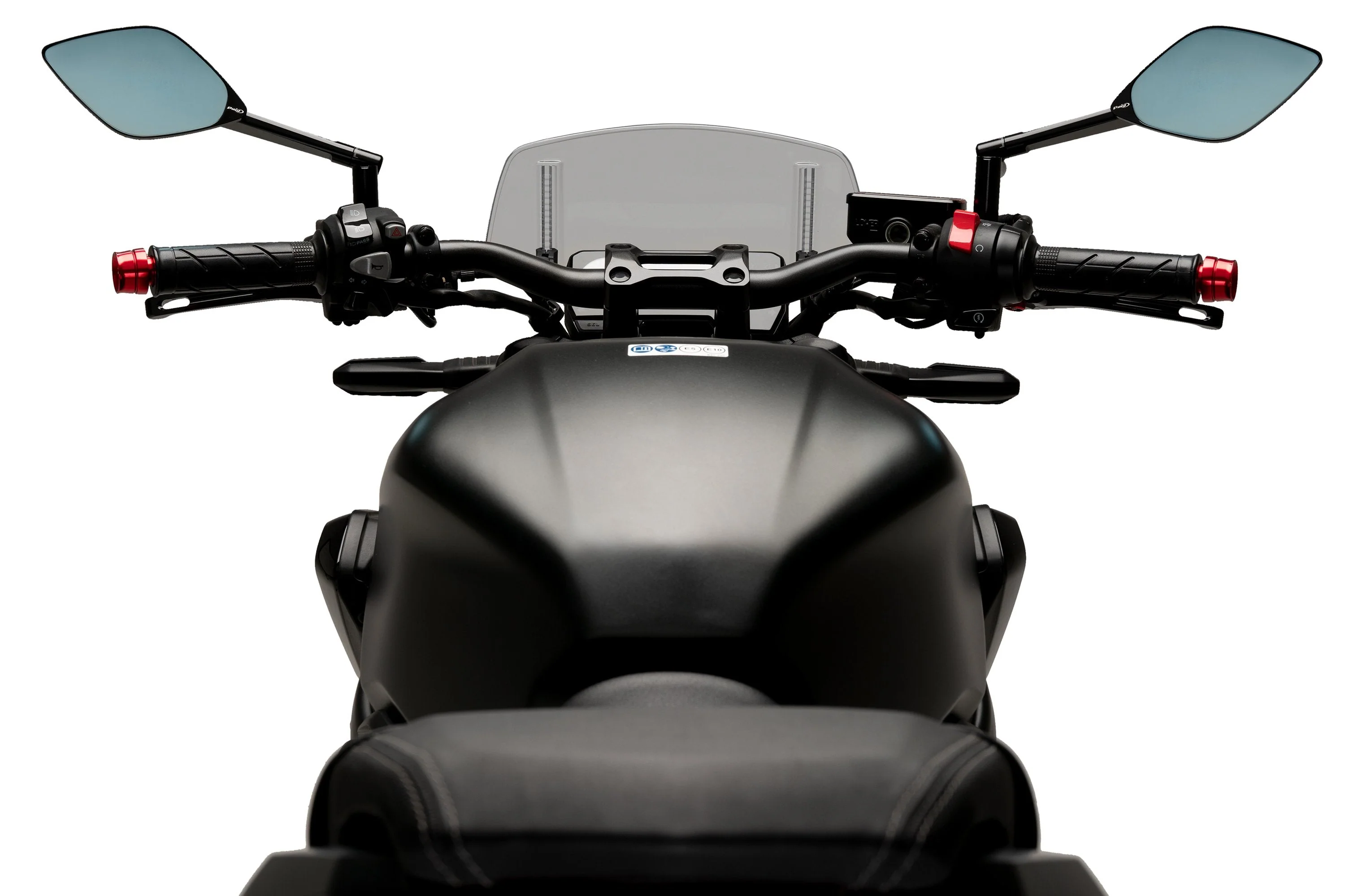 Puig Versatile Visor Screen | Light Smoke | Honda CB 650 R 2019>2023 - Image 6