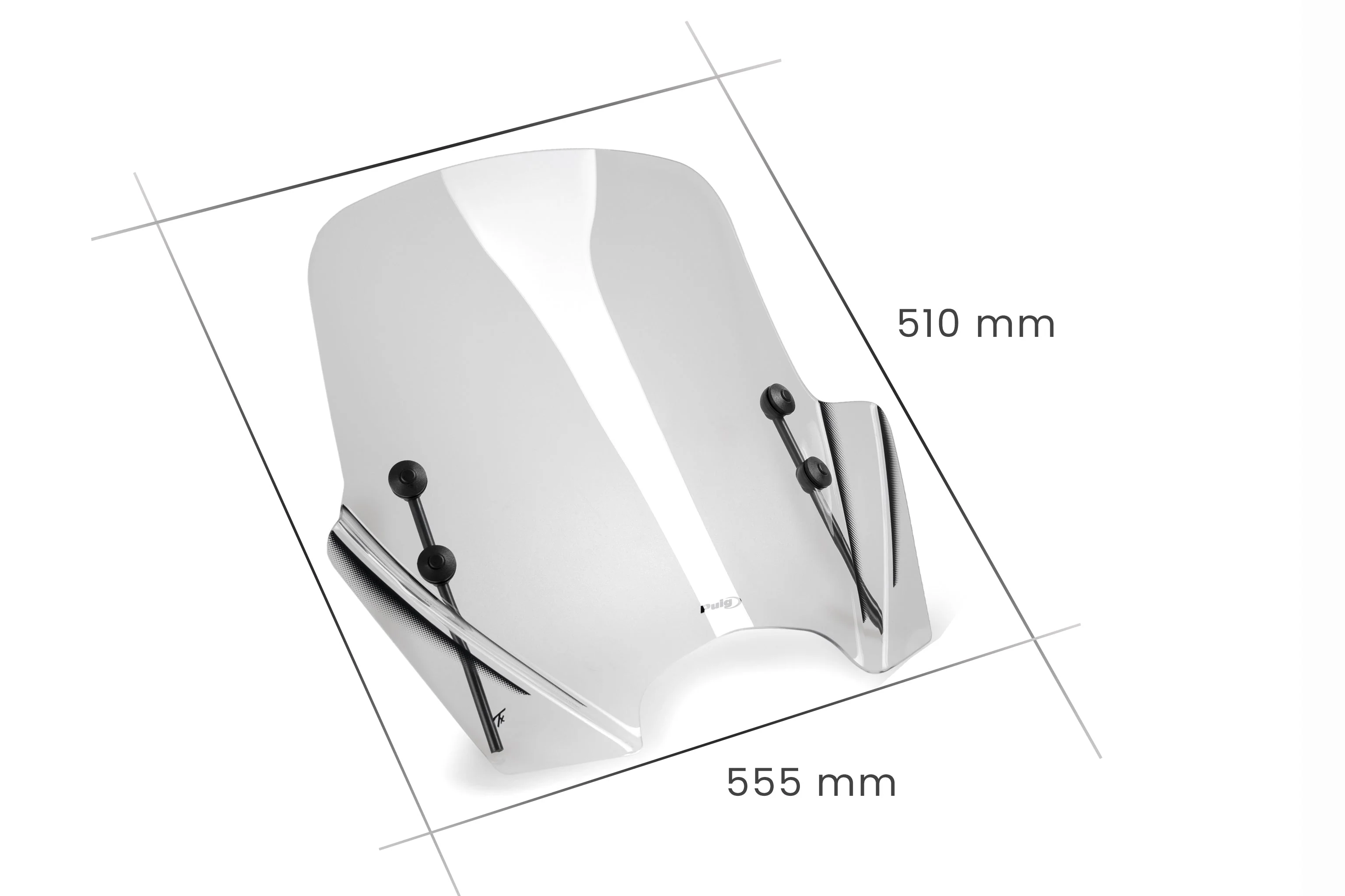 Puig Windshield T.X. Screen | Clear | Sym Symphony ST LC 125 2024>Current - Image 4