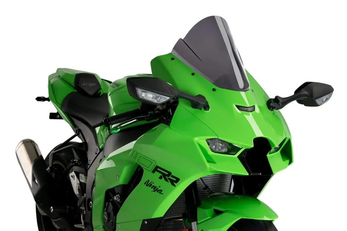 Puig Z-Racing Screen | Dark Smoke | Kawasaki ZX-10RR 2021>Current