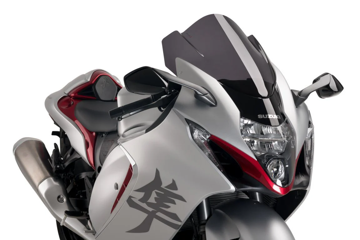 Puig Z-Racing Screen | Dark Smoke | Suzuki Hayabusa GSX1300R 2021>Current