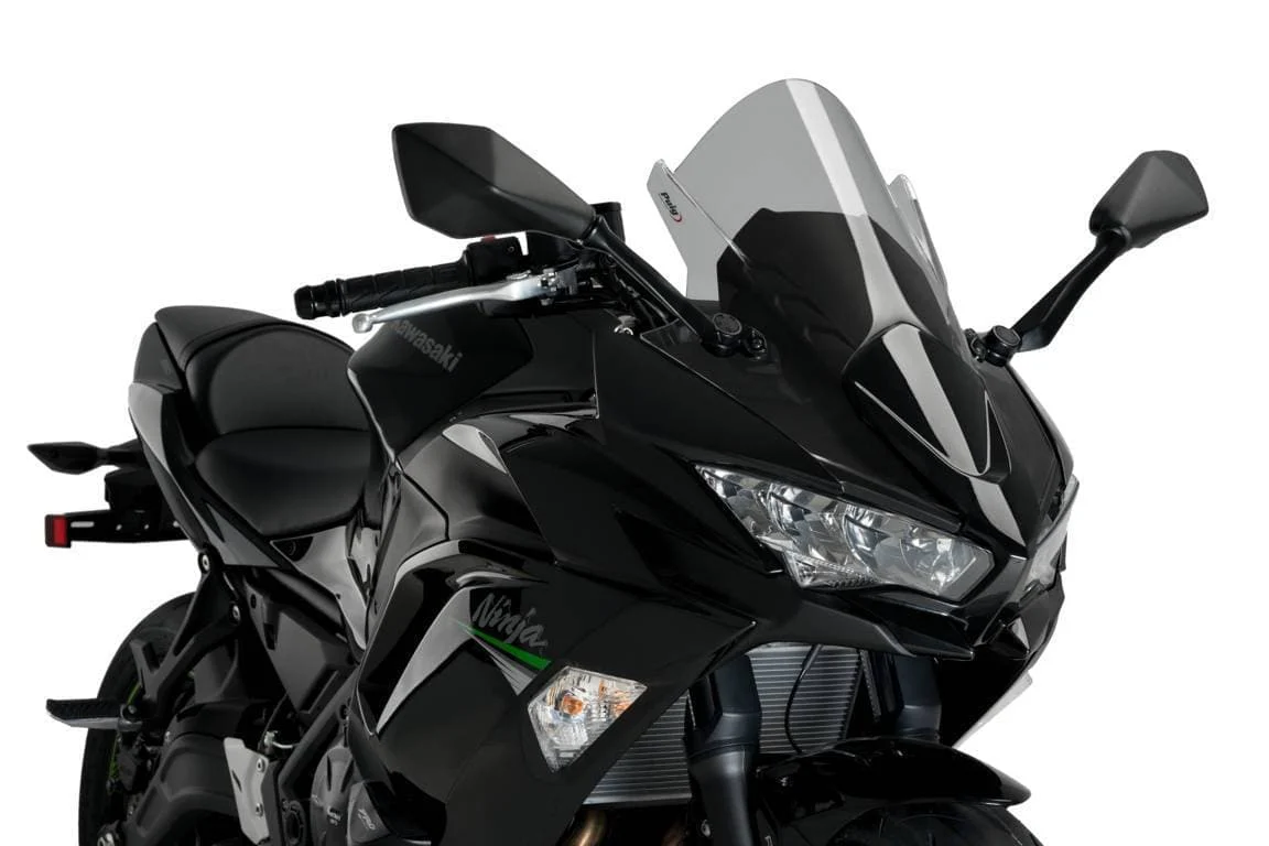Puig Z-Racing Screen | Light Smoke | Kawasaki Ninja 650 2020>Current