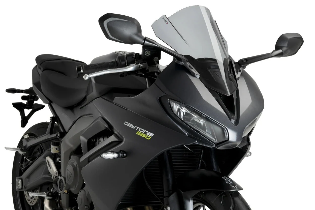 Puig Z-Racing Screen | Light Smoke | Triumph Daytona 660 2024>Current