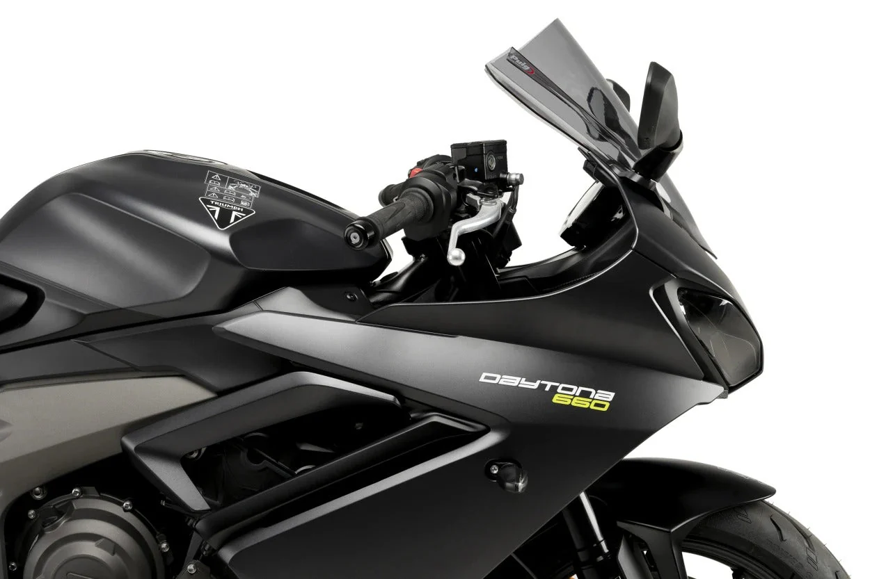 Puig Z-Racing Screen | Light Smoke | Triumph Daytona 660 2024>Current - Image 3