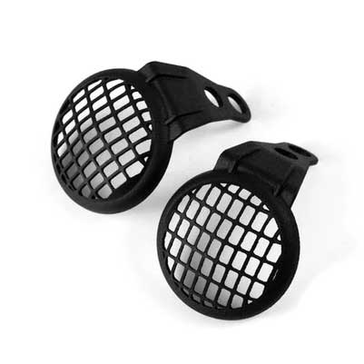 Pyramid Auxiliary Headlight Guards | Matte Black | Triumph Tiger 1200 Rally Explorer 2022>Current