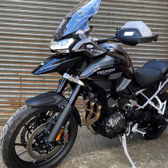 Pyramid Auxiliary Headlight Guards | Matte Black | Triumph Tiger Sport 660 2022>Current - Image 10