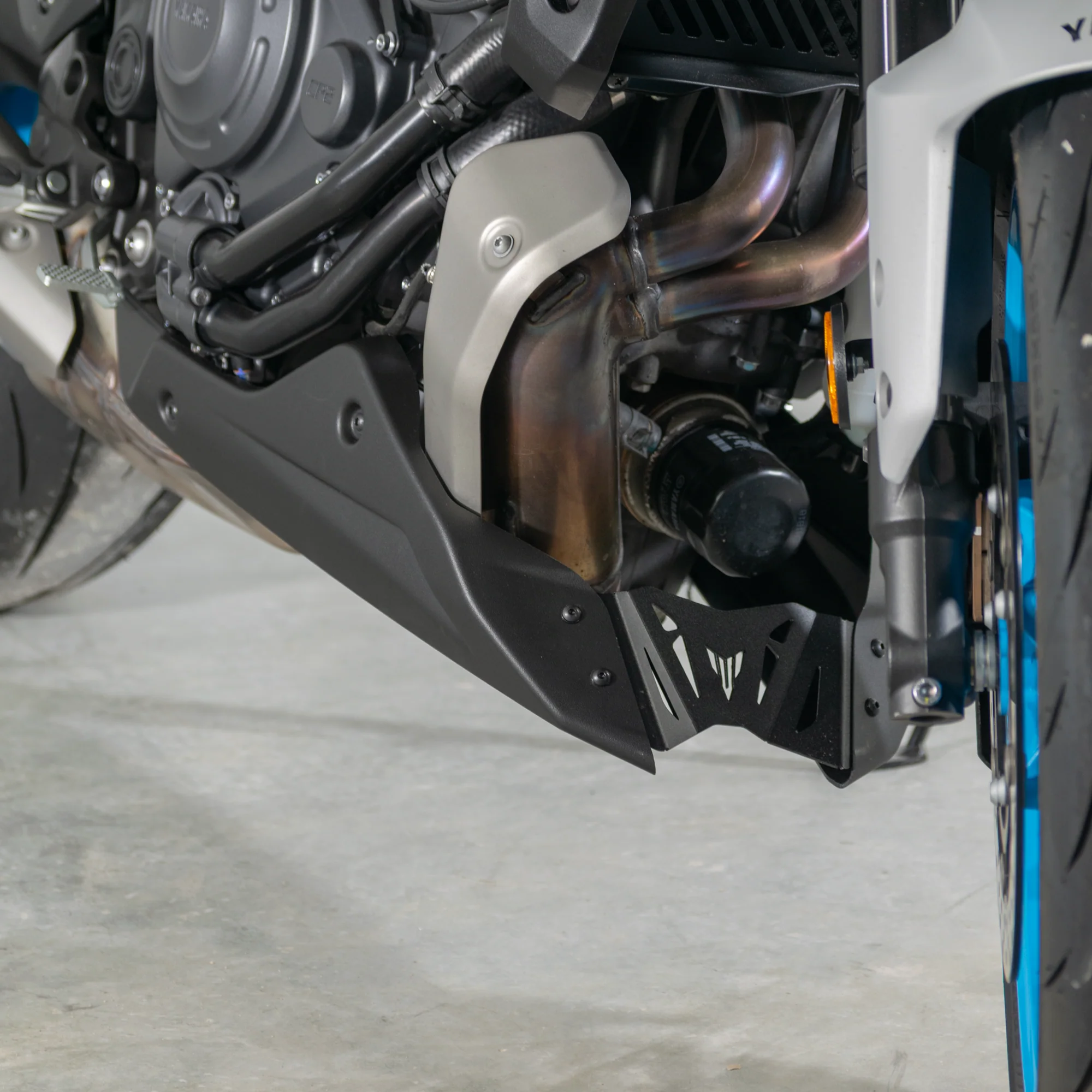 Pyramid Belly Pan | Matte Black | Yamaha MT-07 2021>Current - Image 5